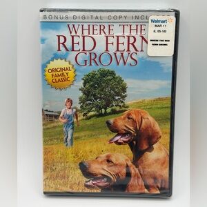 Where The Red Fern Grows (DVD, 1974, 2010) Full Screen - James Whitmore - New